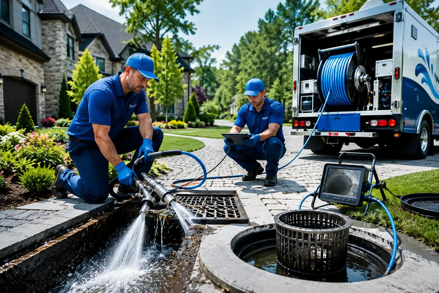 Local outdoor drain cleaning professionals in Palmdale, FL